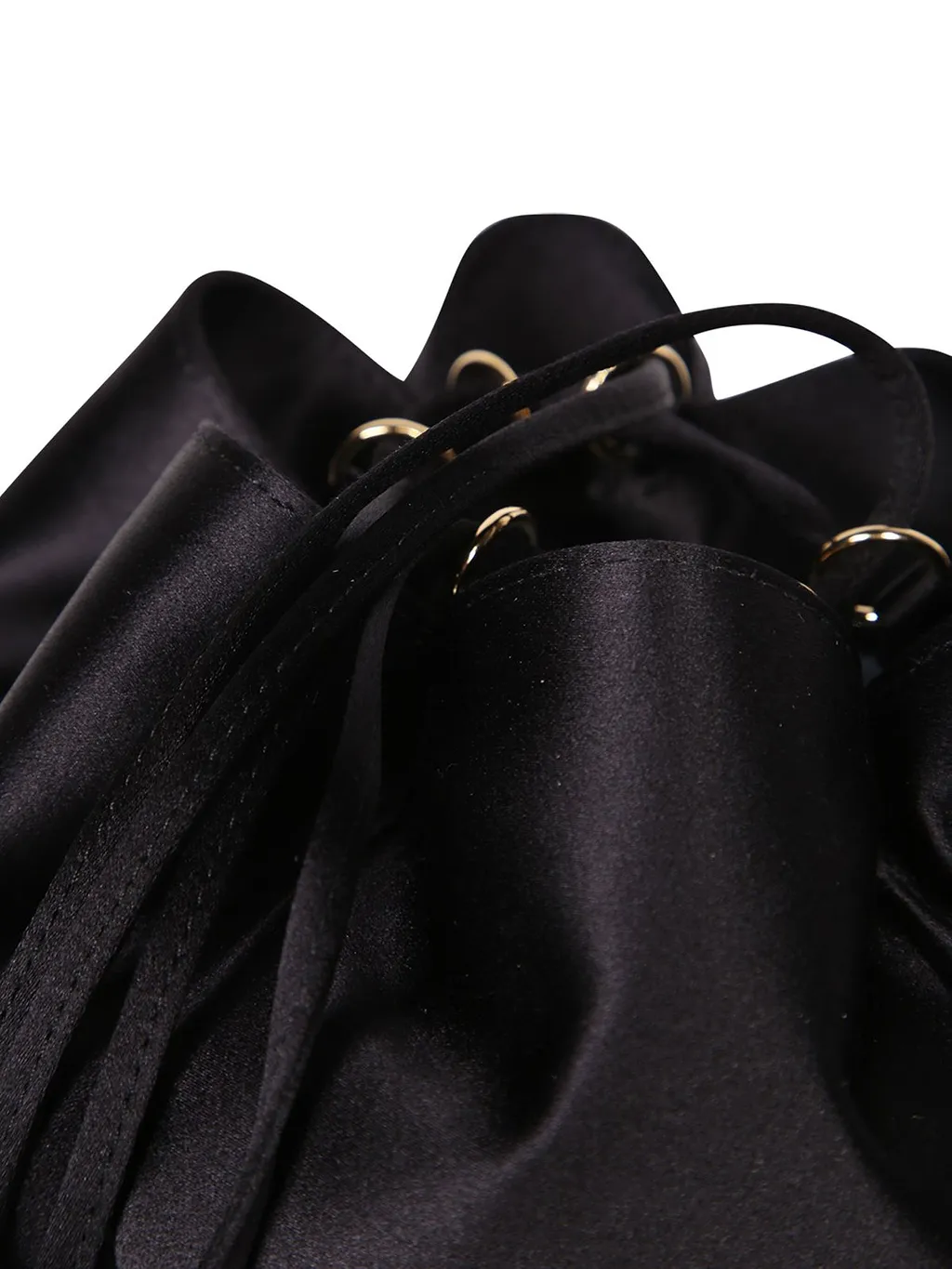 Prada Satin Mini Bucket Bag