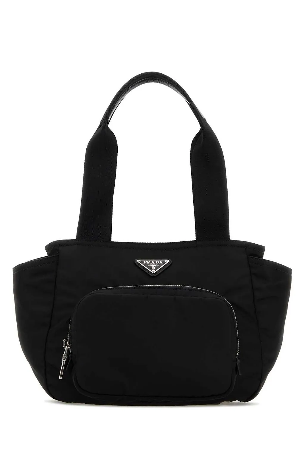 Prada Shopping Zip-Pocket Tote Bag