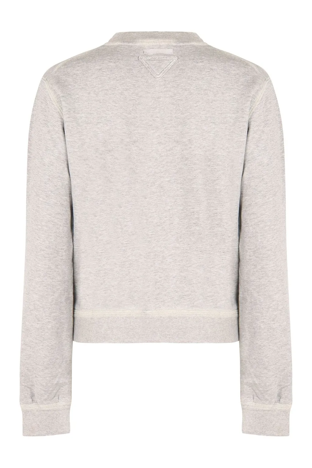 Prada Long-Sleeved Crewneck Sweatshirt