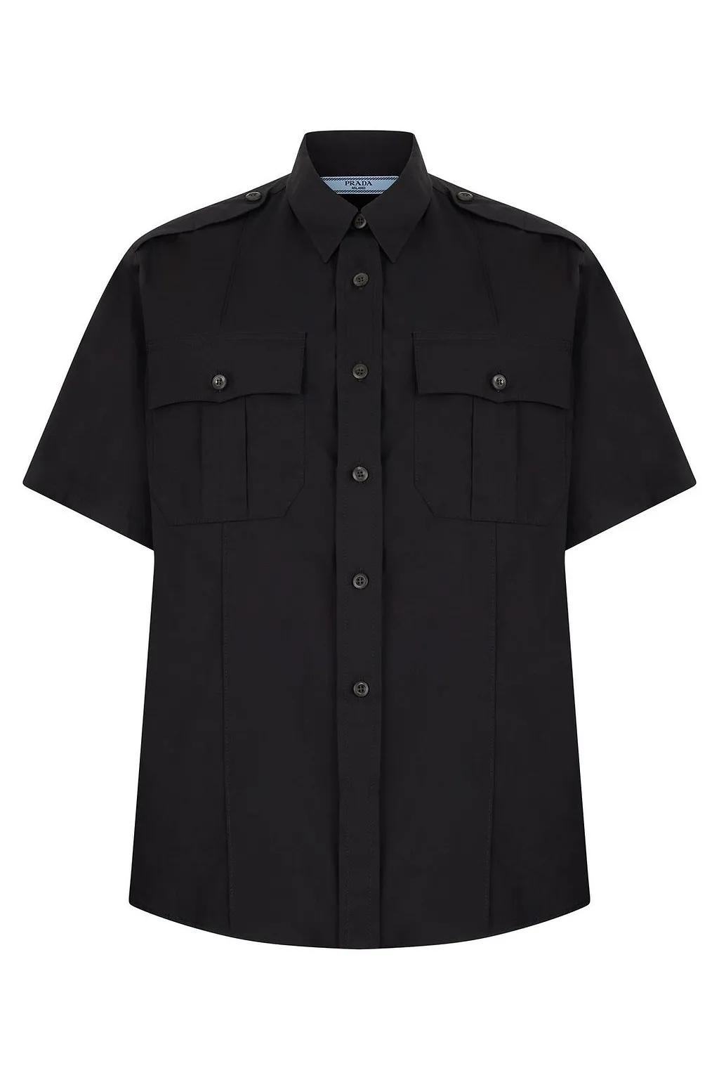 Prada Short-Sleeved Utility Shirt