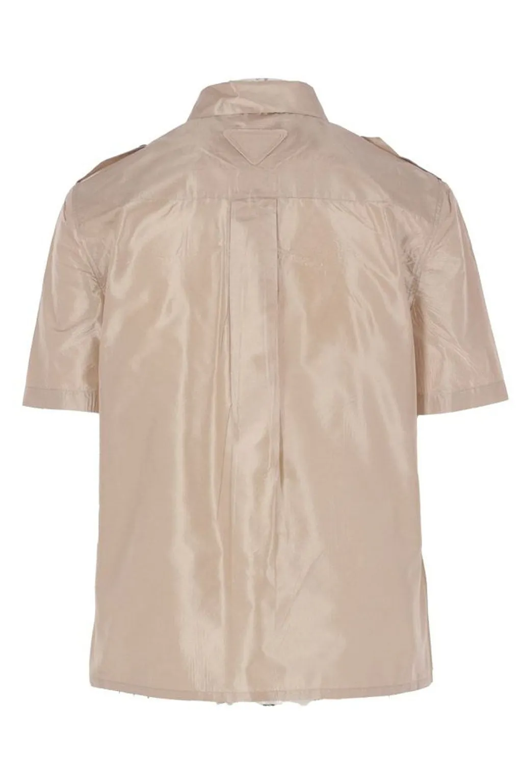Prada Short-Sleeved Button-Up Shirt