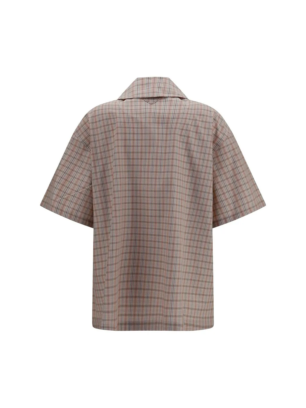 Prada Short Sleeved Checked Shirt