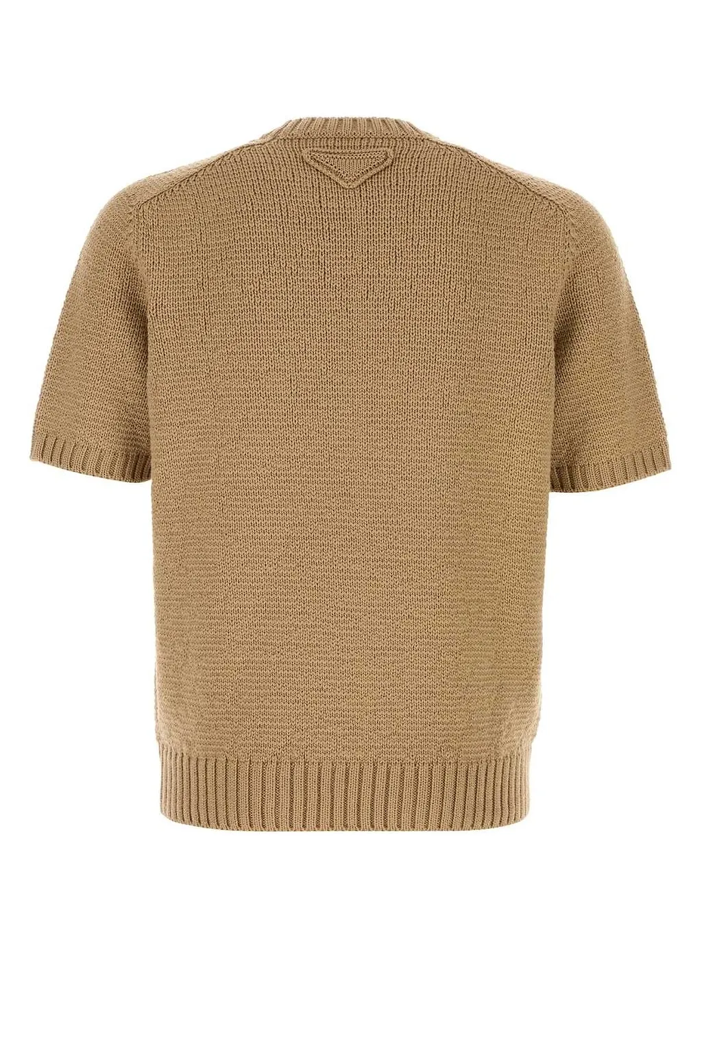 Prada Short-Sleeved Crewneck Jumper
