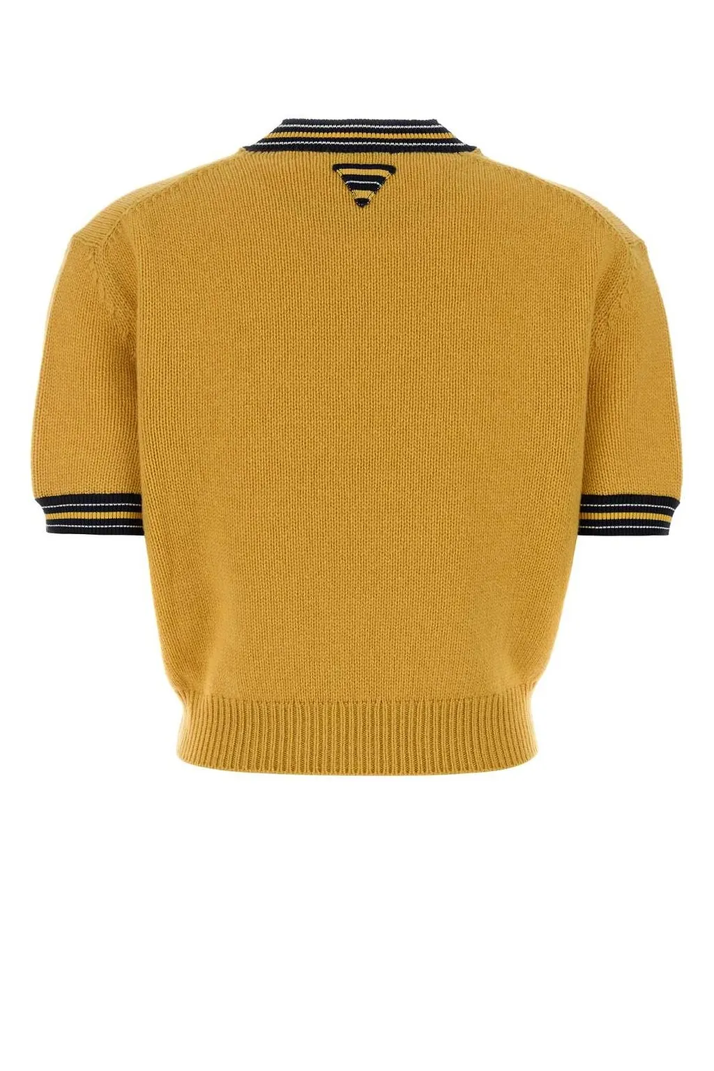 Prada Short-Sleeved Crewneck Jumper