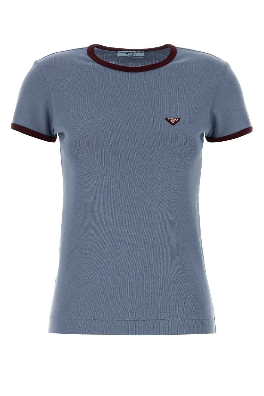 Prada Short-Sleeved Crewneck T-Shirt