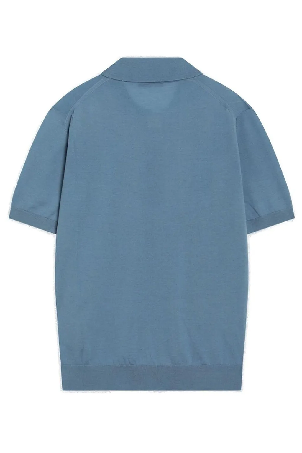 Prada Short-Sleeved Knitted Polo Shirt