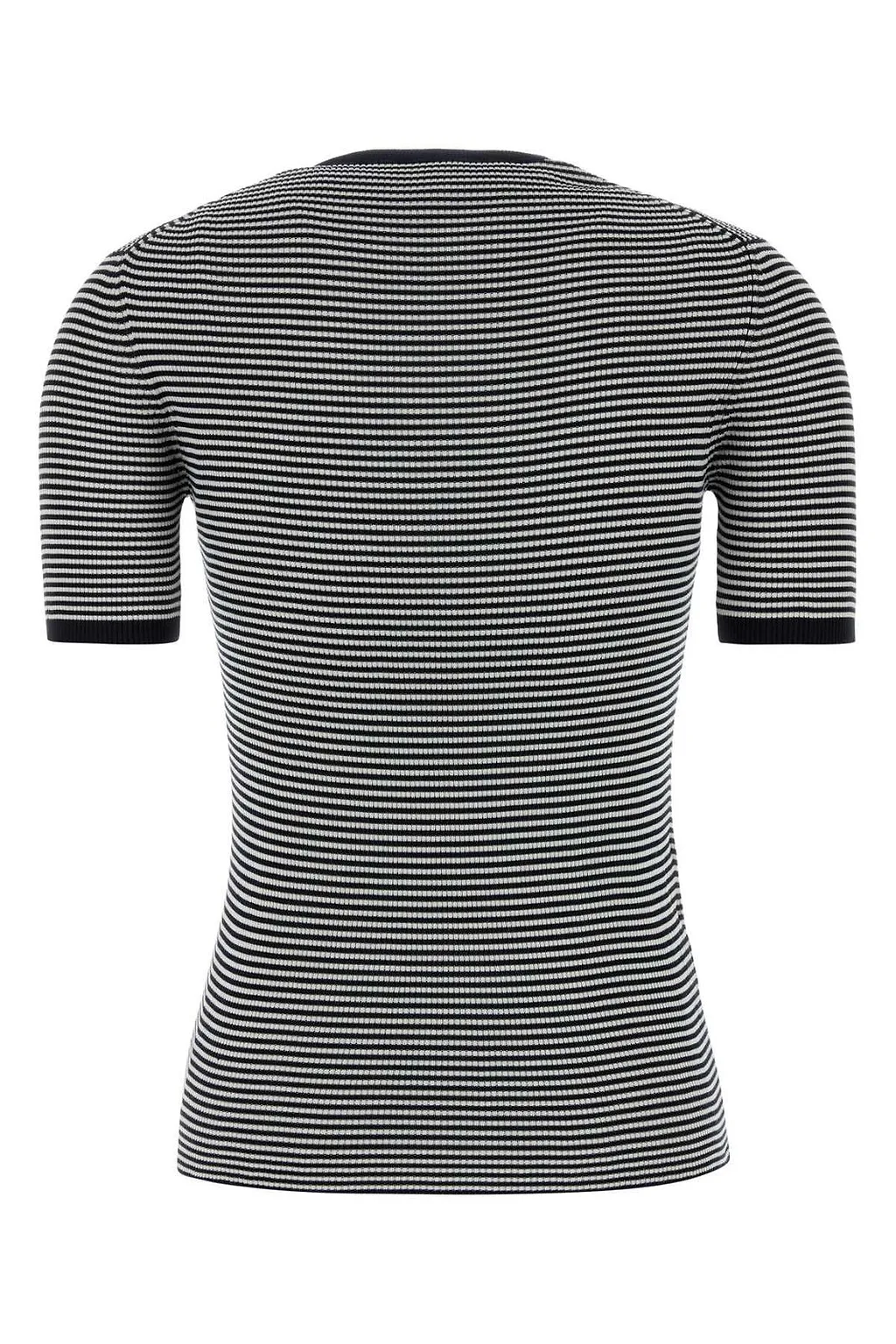 Prada Short-Sleeved Striped Jumper