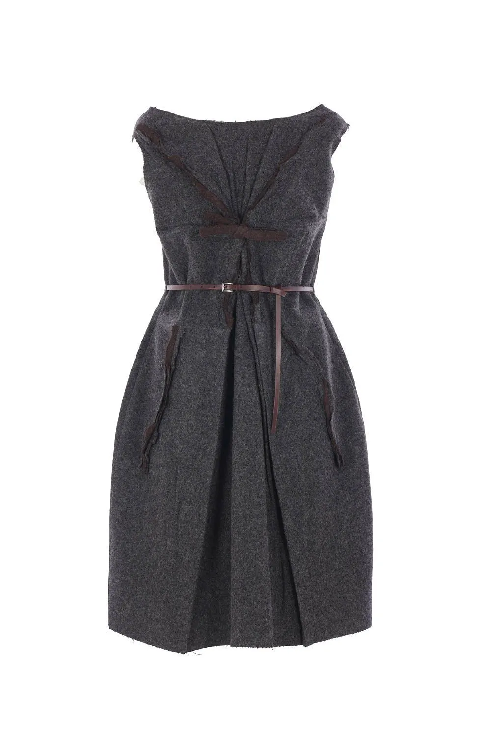 Prada Sleeveless Belted Dress