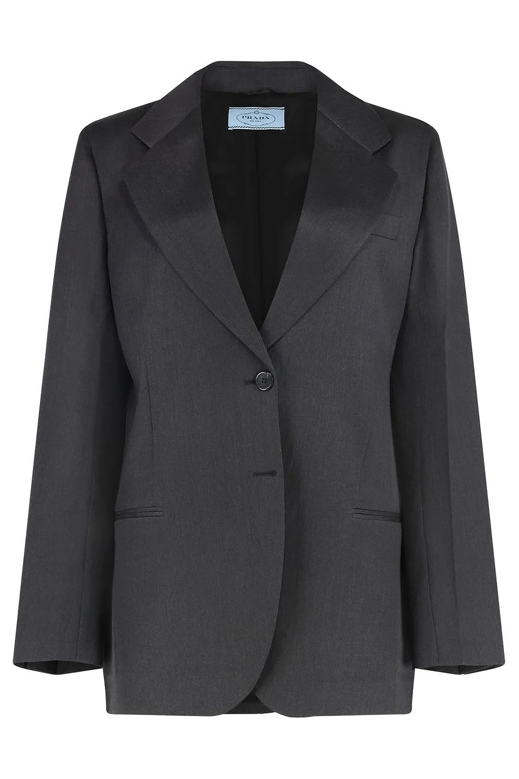 Prada Single-Breasted Tailored Blazer