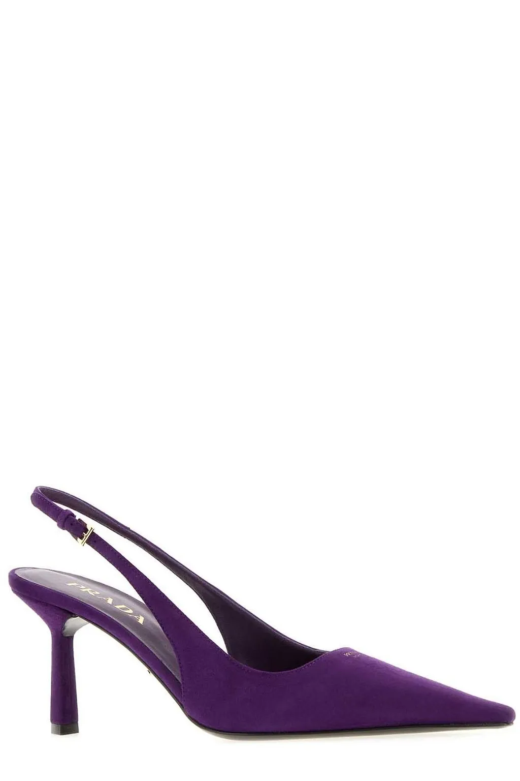 Prada Slingback Pointed-Toe Pumps