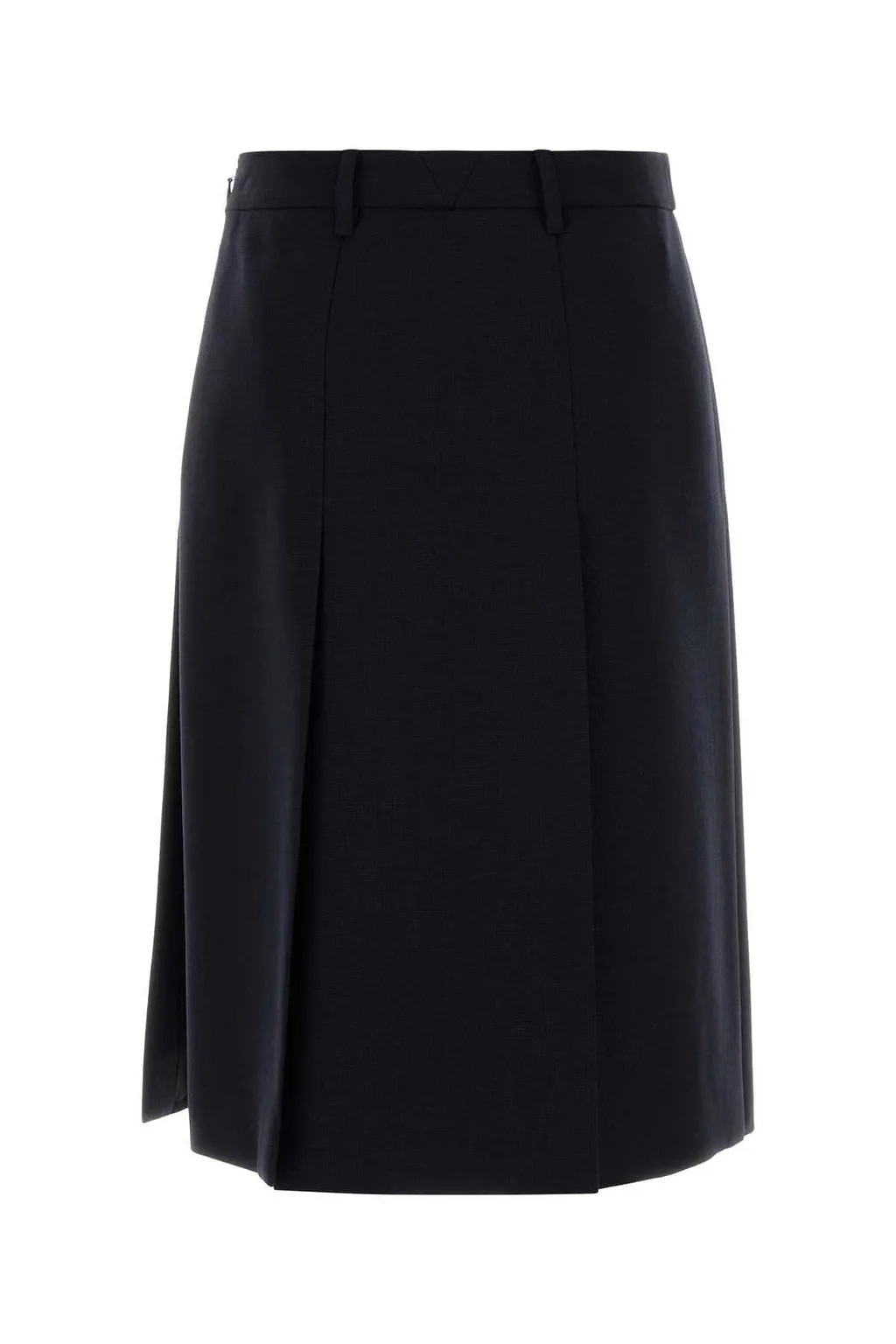 Prada Slit Detailed Midi Skirt