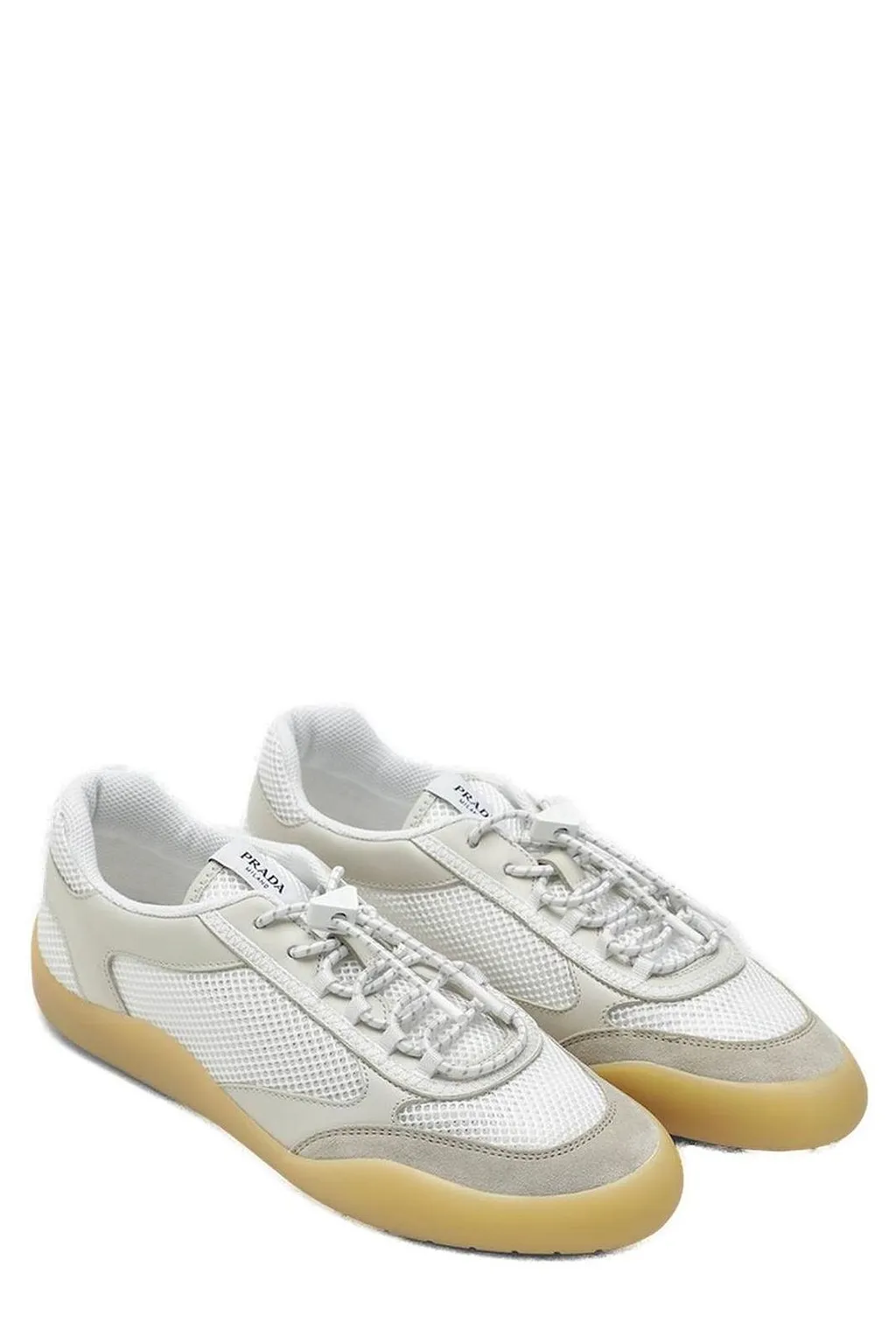 Prada Speedrock Mesh Lace-Up Sneakers