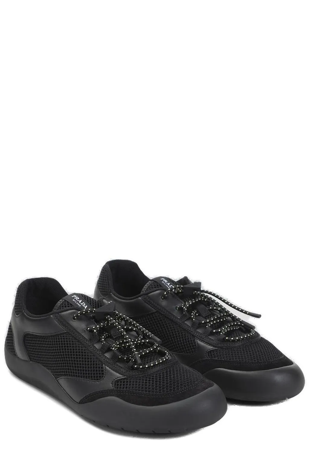 Prada Speedrock Mesh Panelled Sneakers