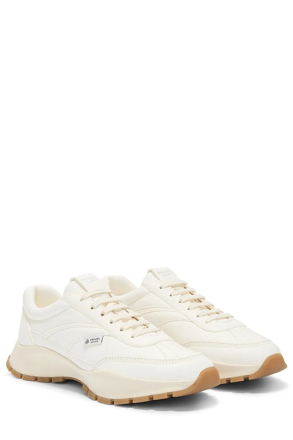 Prada Spit Low-Top Sneakers