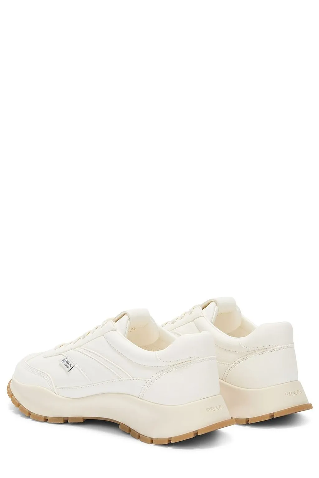 Prada Spit Low-Top Sneakers