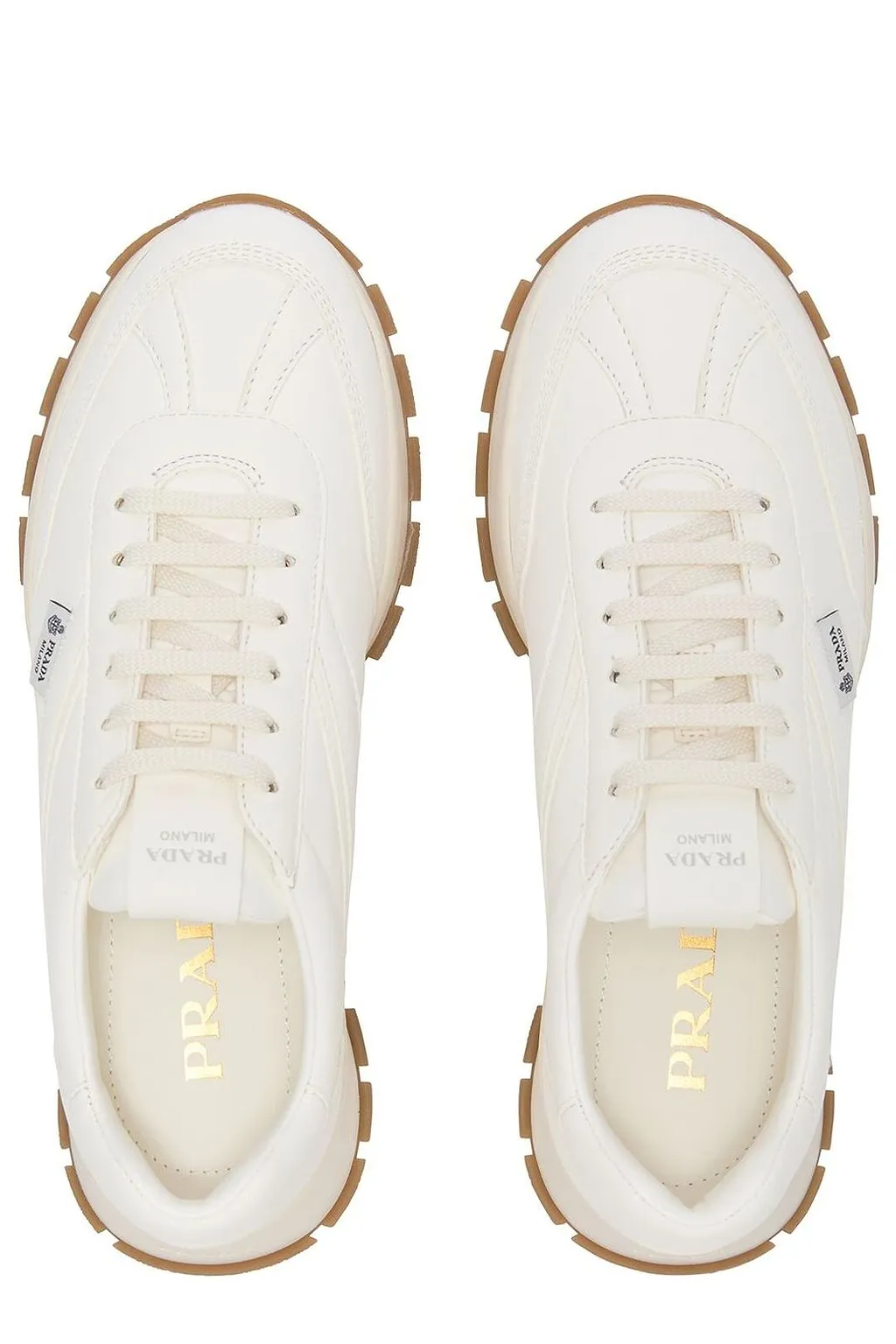 Prada Spit Low-Top Sneakers