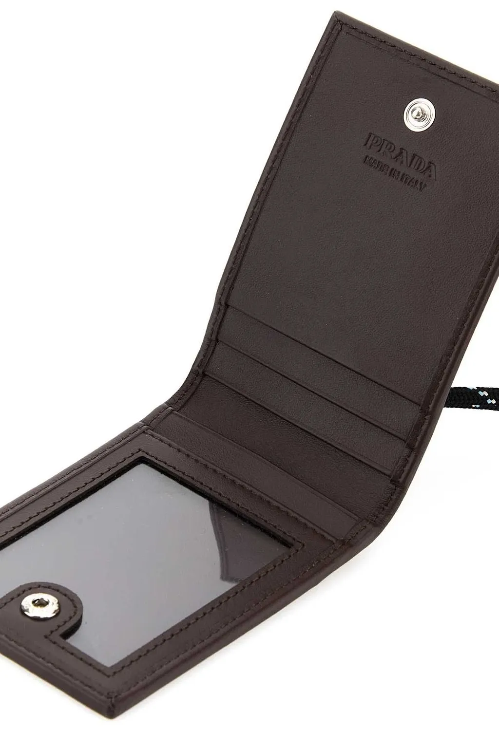 Prada Speedrock Triangle-Logo Card Holder