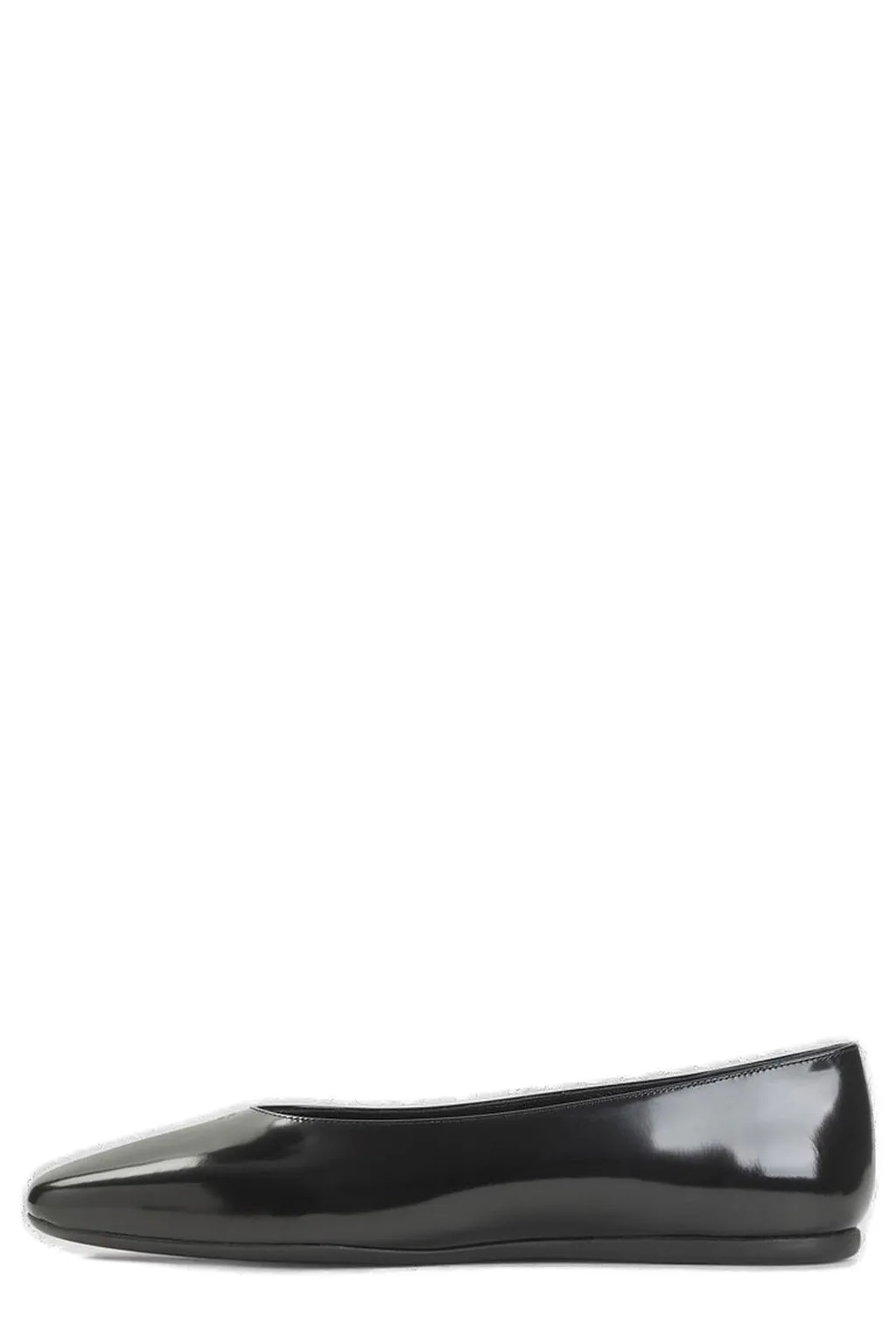 Prada Square-Toe Ballet Flats