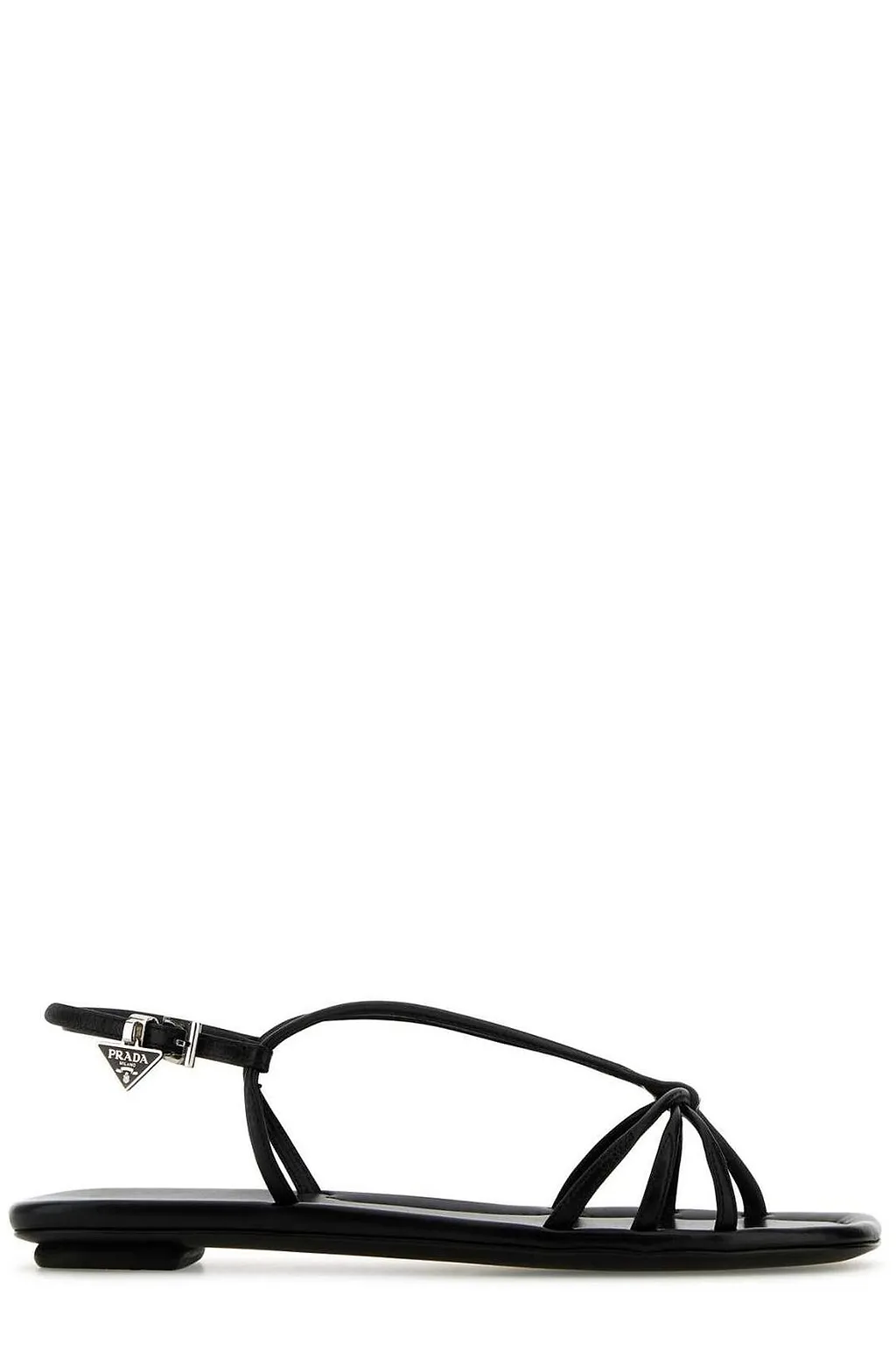 Prada Square-Toe Sandals