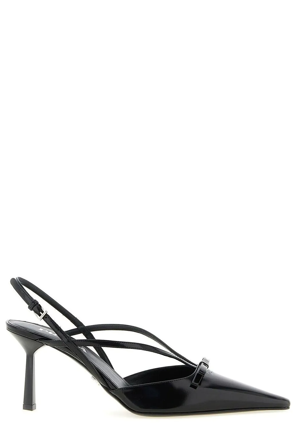 Prada Strappy Slingback Heeled Pumps