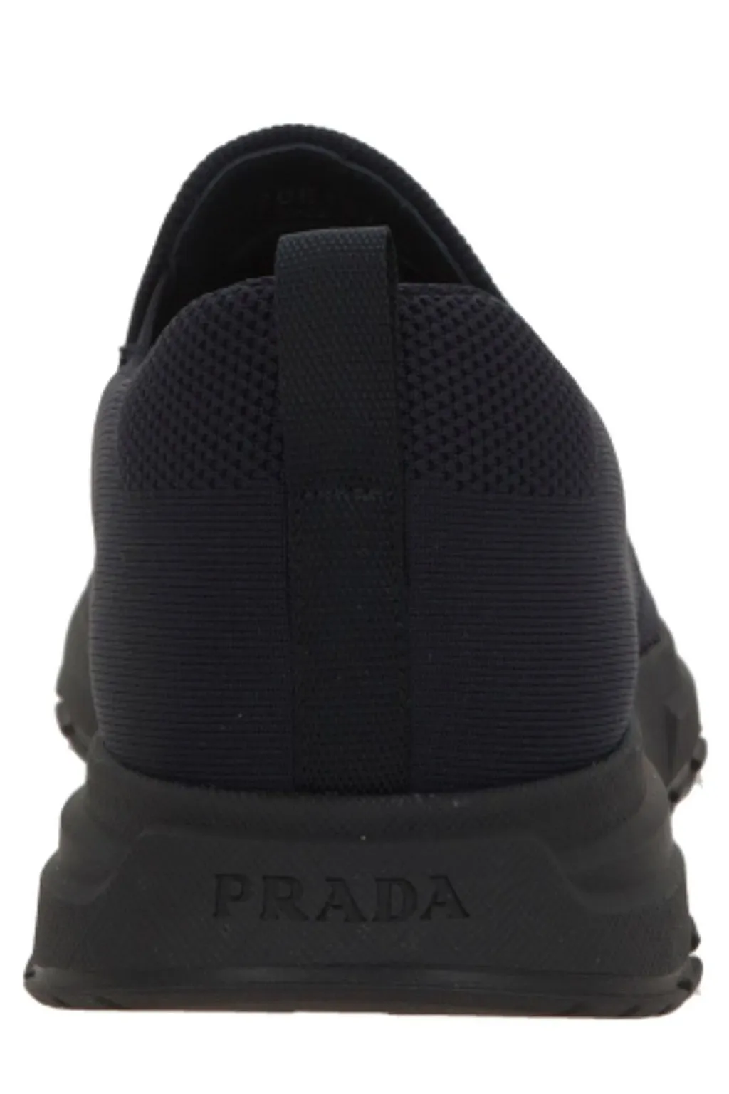 Prada Stretch Knitted Slip-On Sneakers