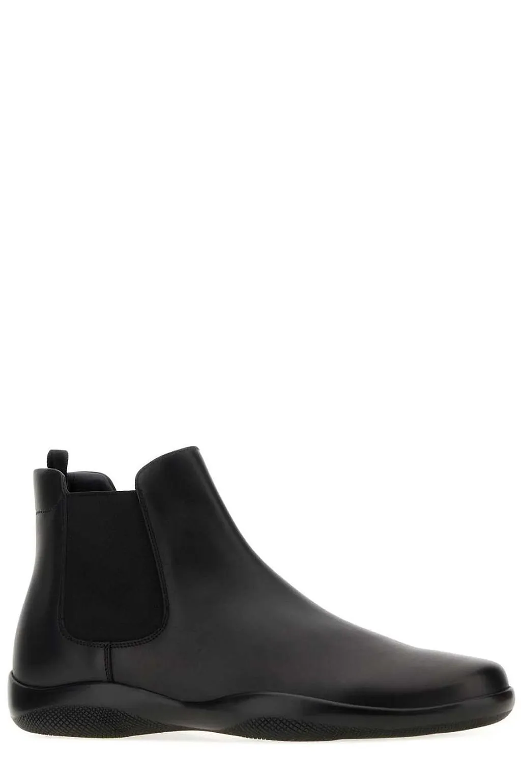 Prada Stretch-Panel Ankle Boots