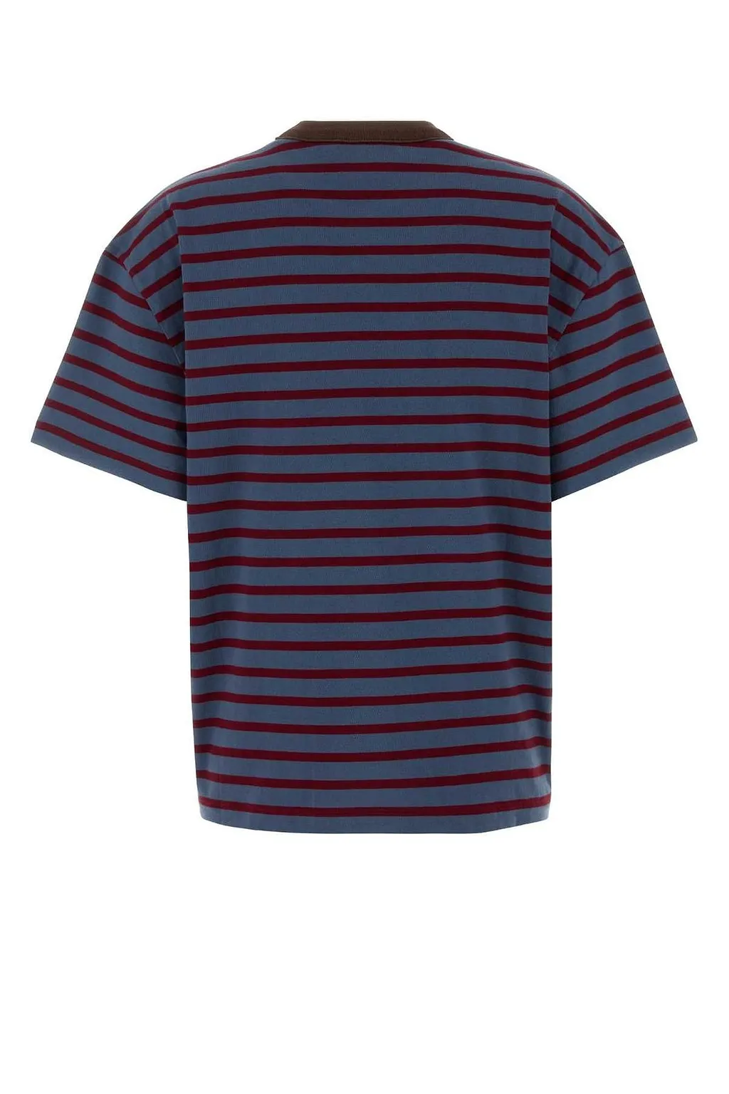 Prada Striped Crewneck T-Shirt