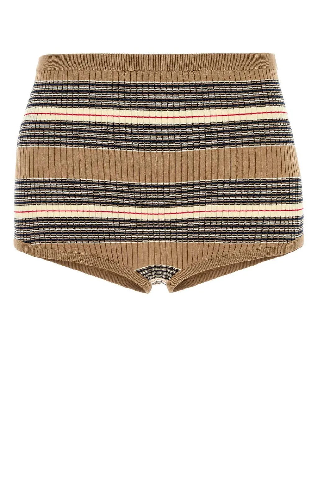 Prada Striped Knitted Shorts