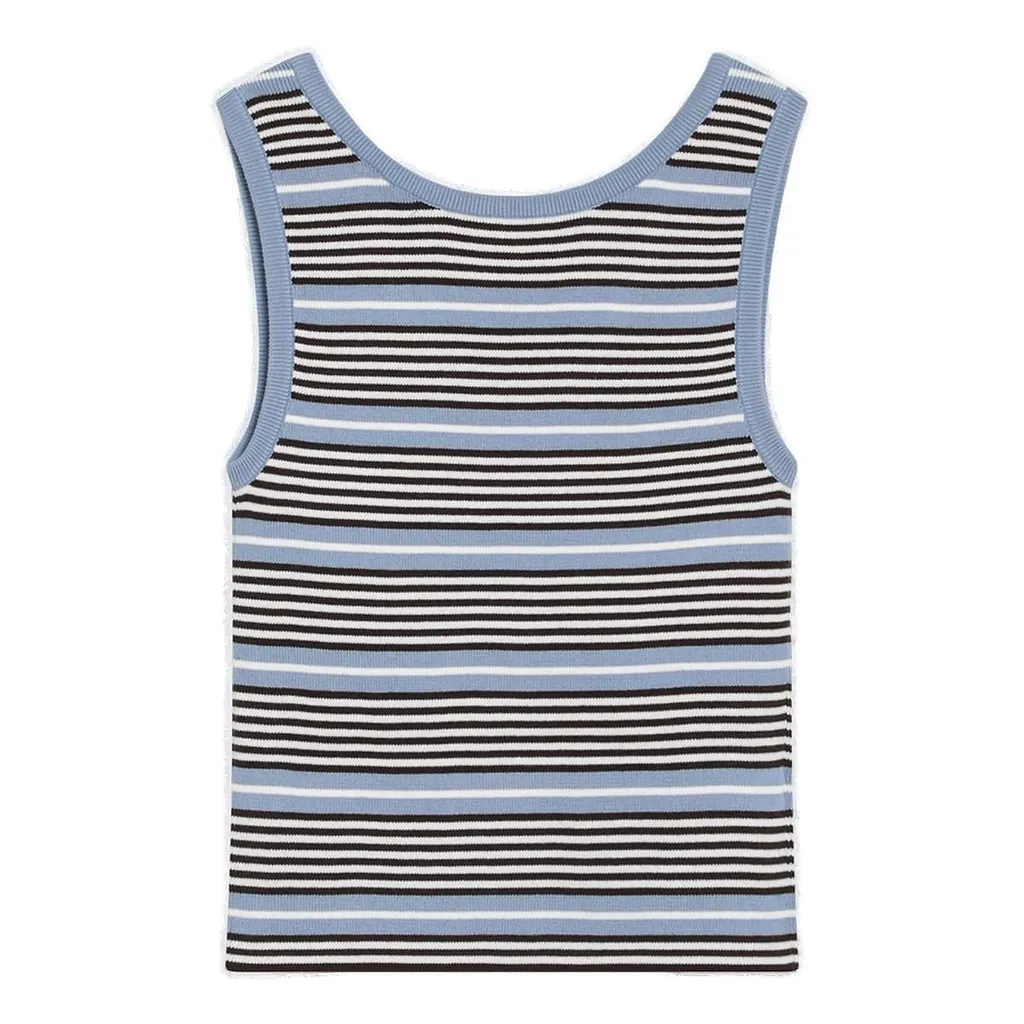 Prada Striped Knitted Vest