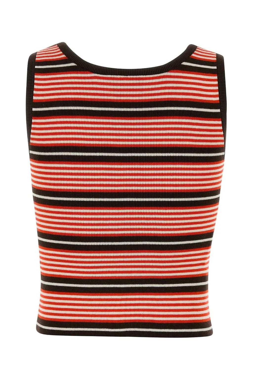 Prada Striped Knitted Vest