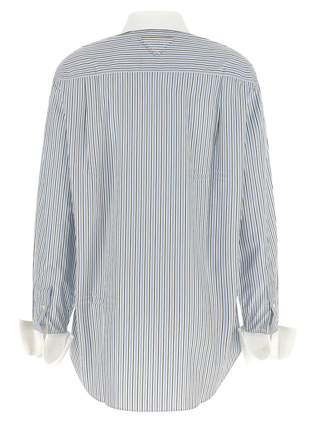 Prada Striped Poplin Shirt