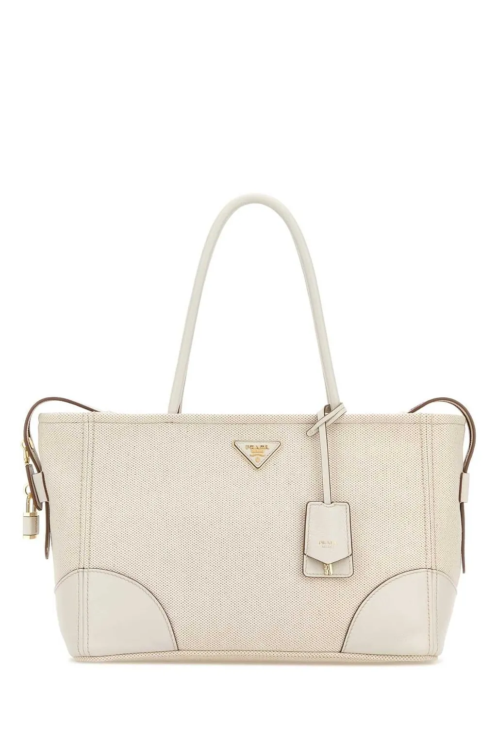 Prada Structured Shopping Tote Bag
