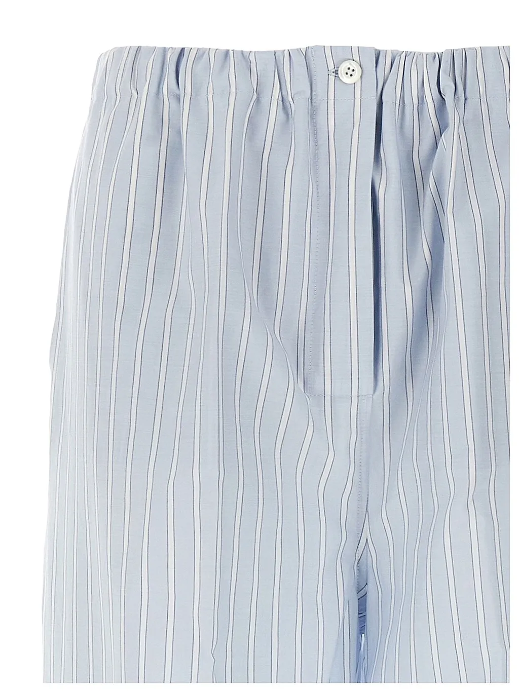 Prada Striped Straight Leg Pants