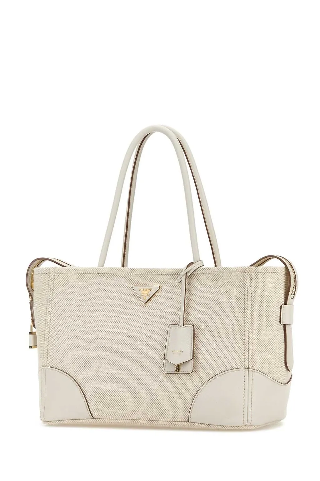 Prada Structured Shopping Tote Bag