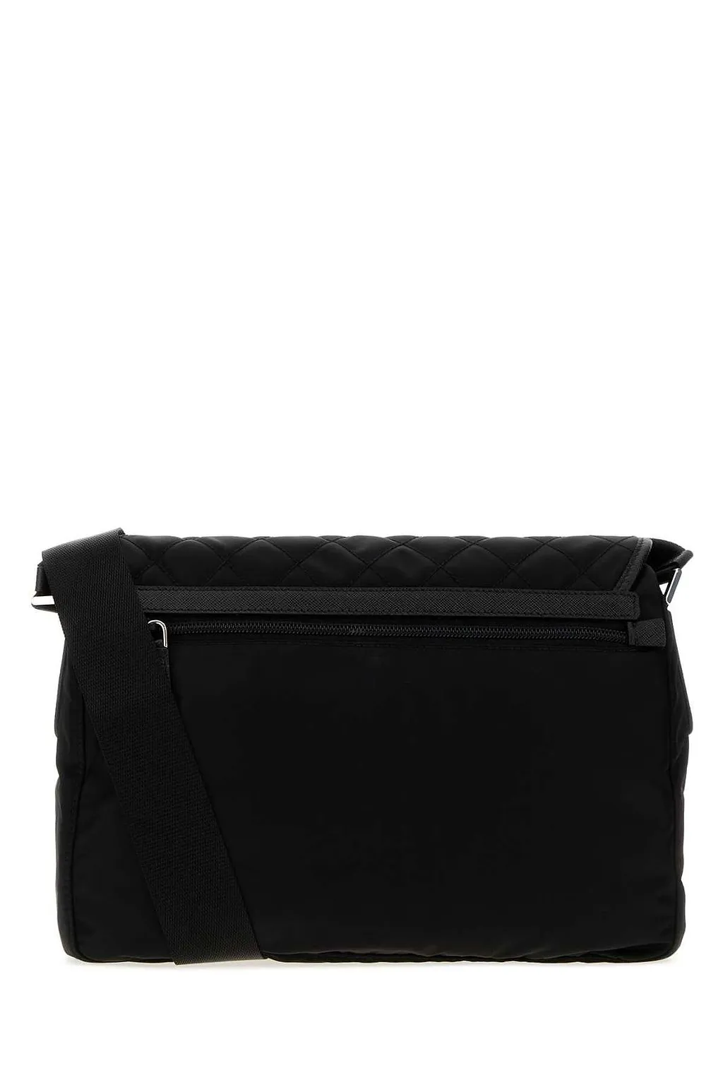 Prada Tessuto Quilted Flap Shoulder Bag