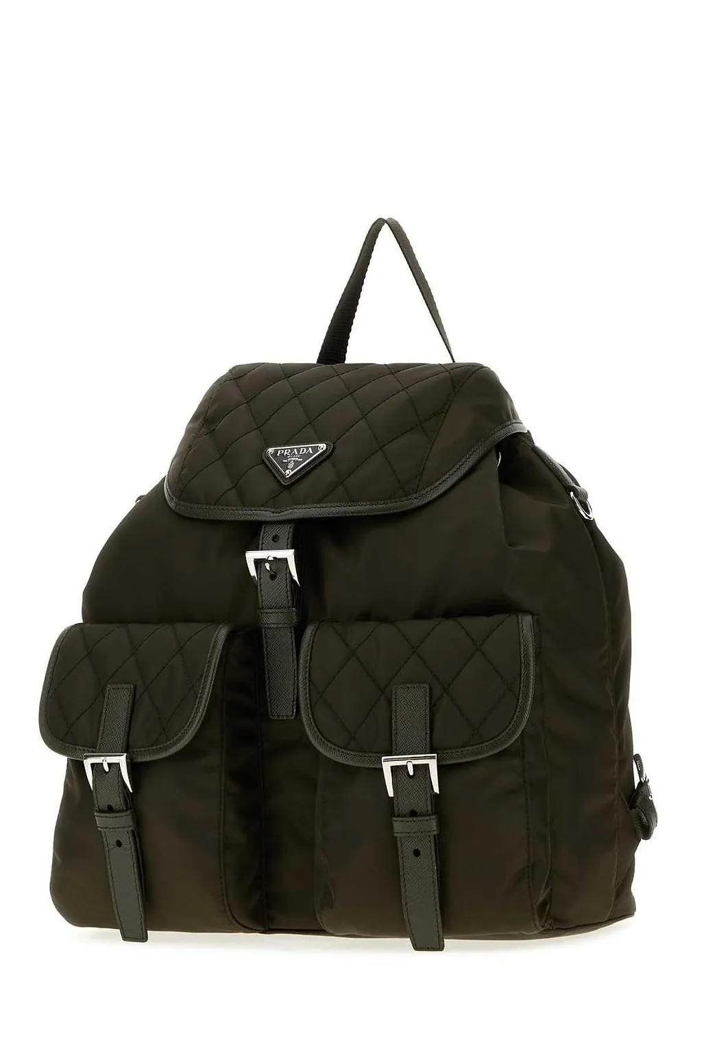 Prada Tessuto Quilted Pocket Backpack
