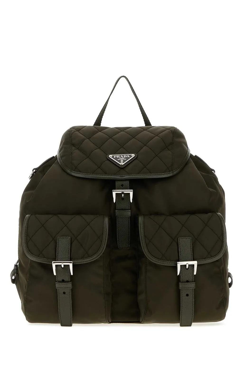 Prada Tessuto Quilted Pocket Backpack