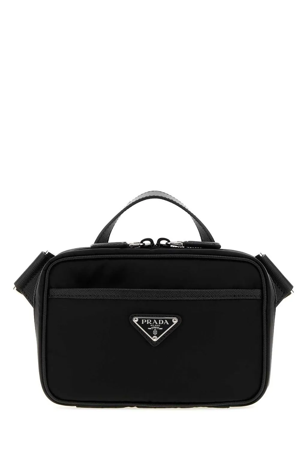 Prada Tessuto Saffiano Messenger Bag