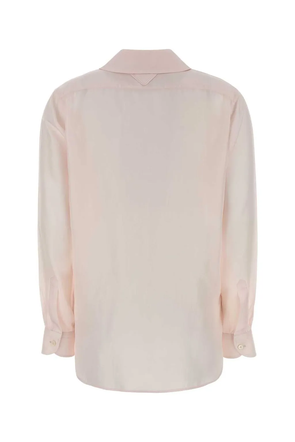 Prada Tie-Neck Button-Up Shirt