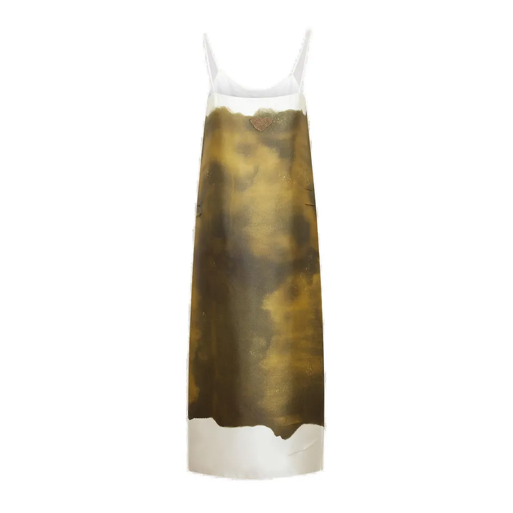 Prada Tie-Dyed Sleeveless Dress
