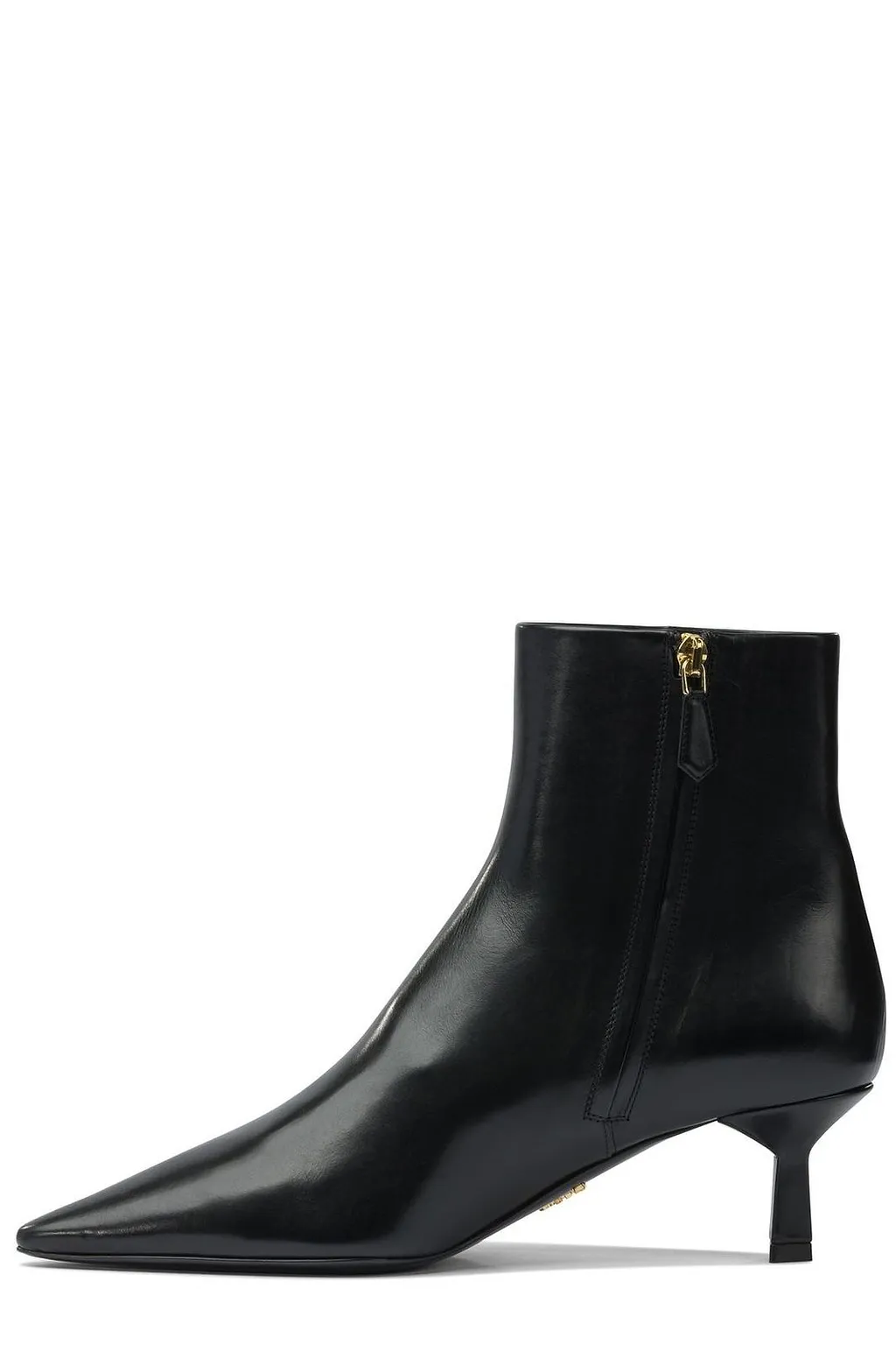 Prada Triangle-Logo Ankle Boots