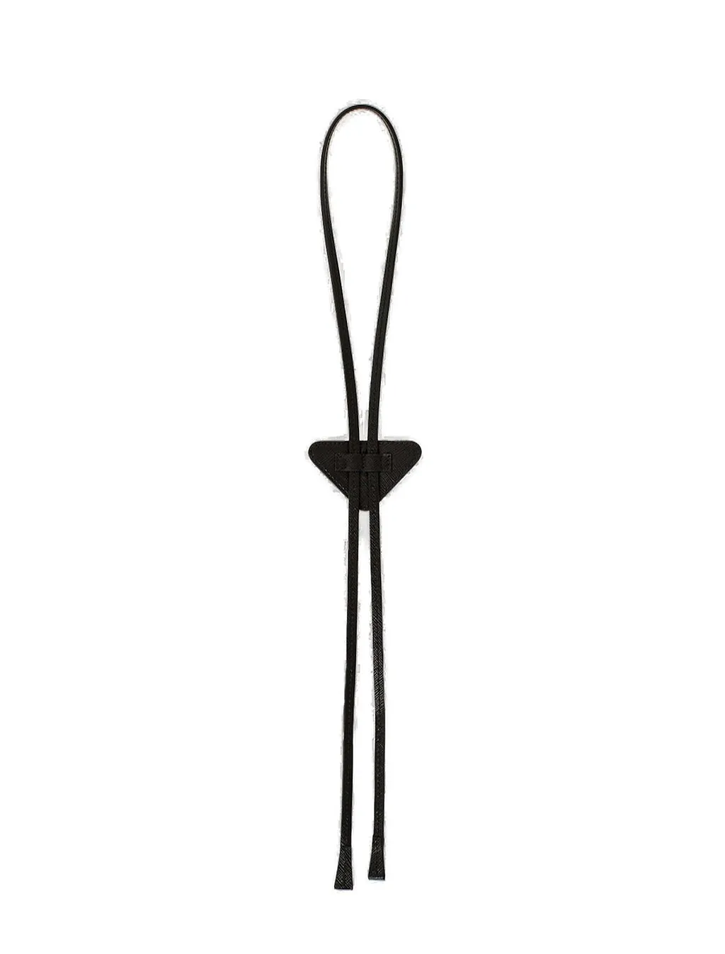 Prada Triangle-Logo Bolo Tie