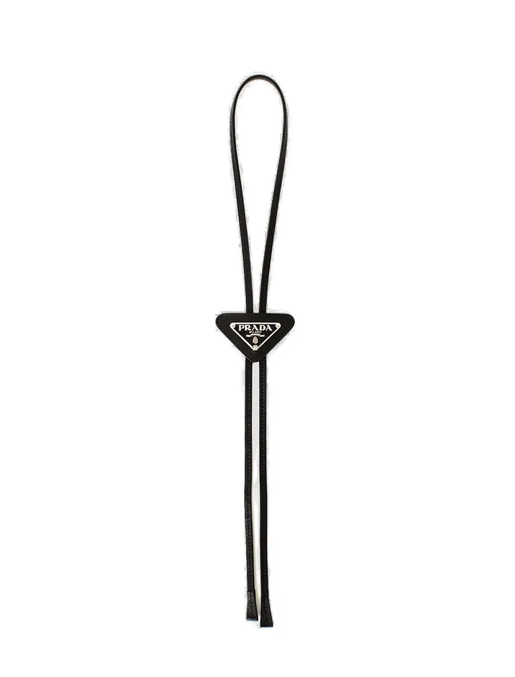 Prada Triangle-Logo Bolo Tie