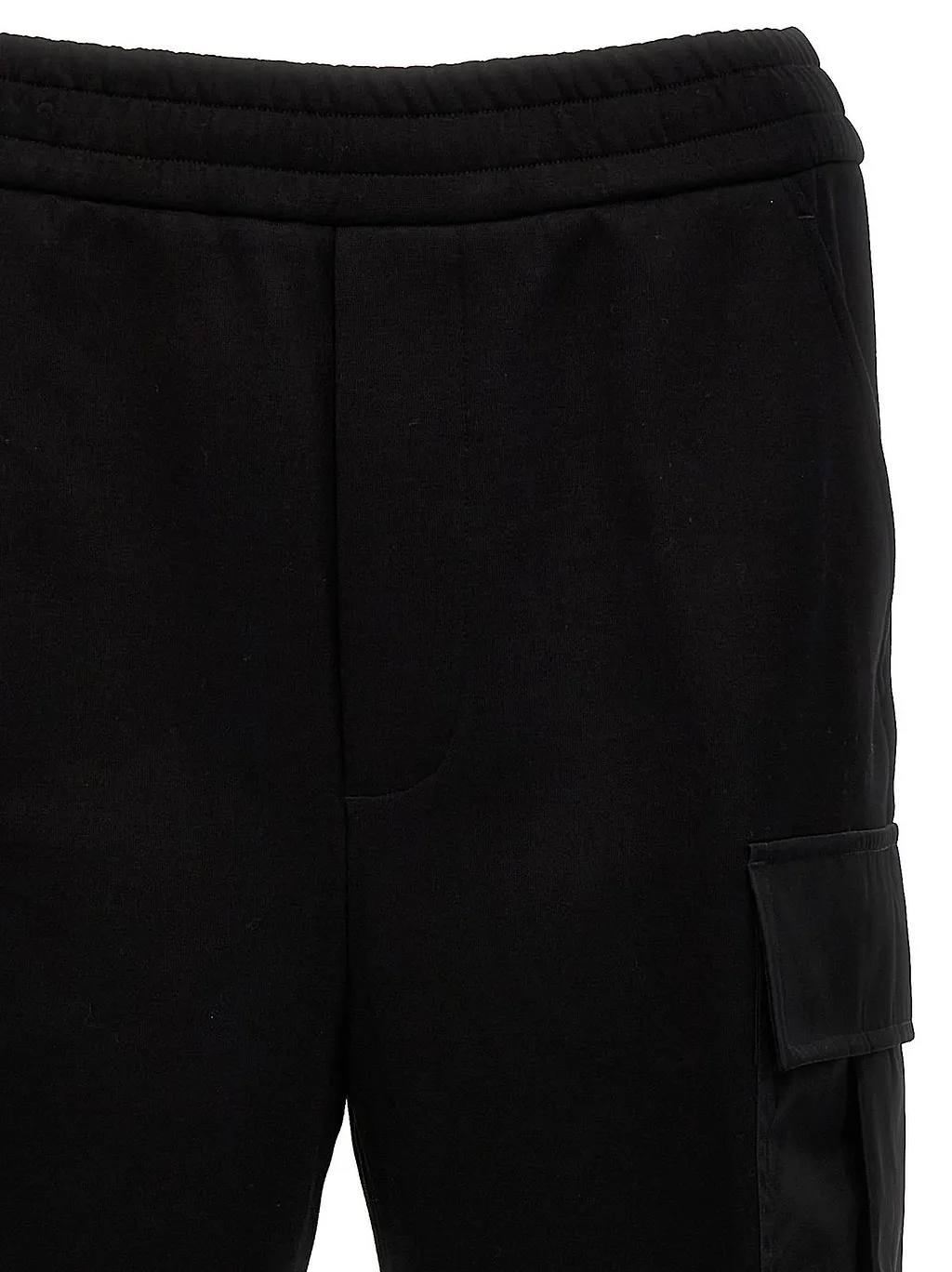 Prada Triangle-Logo Cargo Joggers