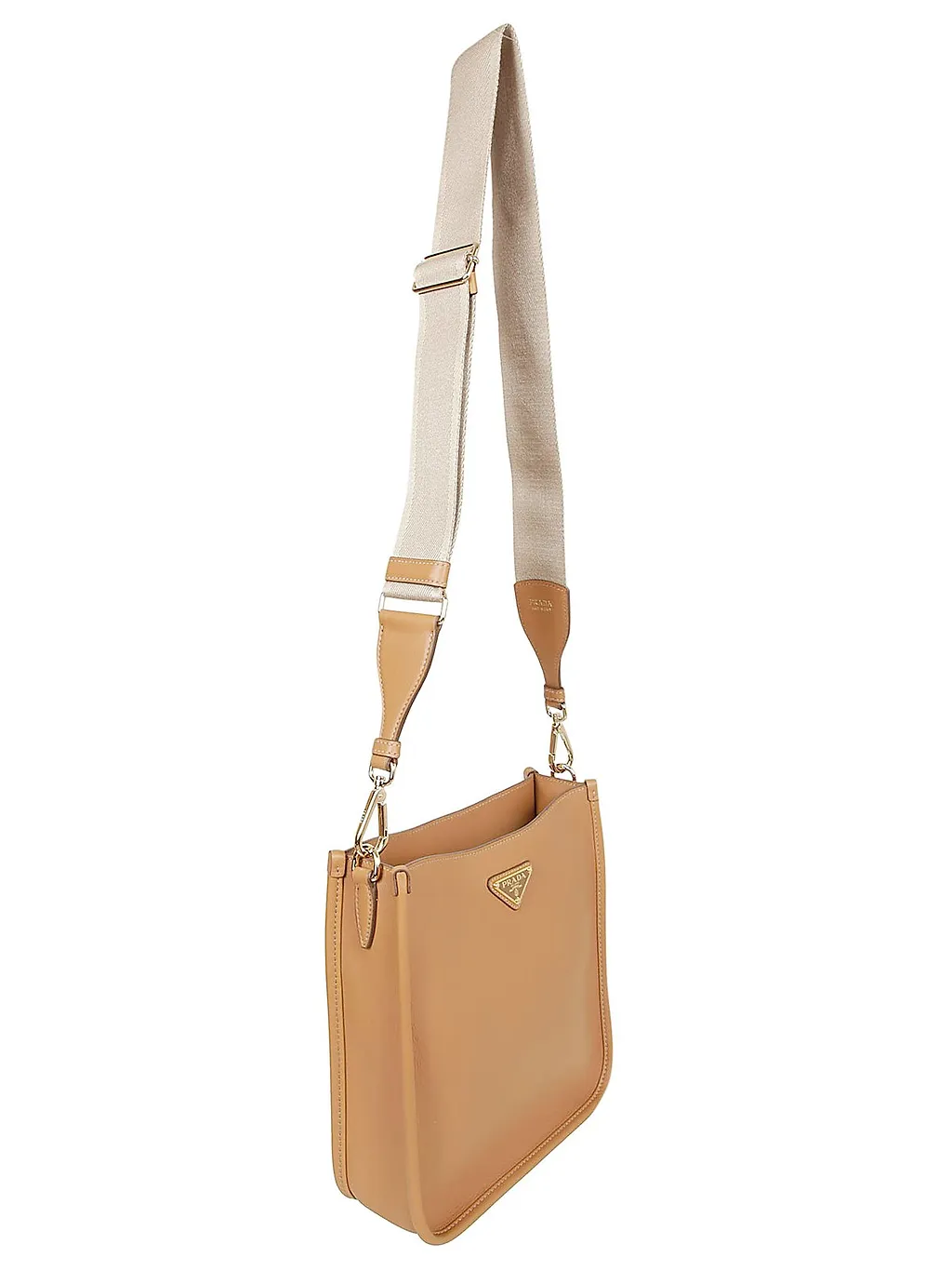 Prada Triangle-Logo Crossbody Bag