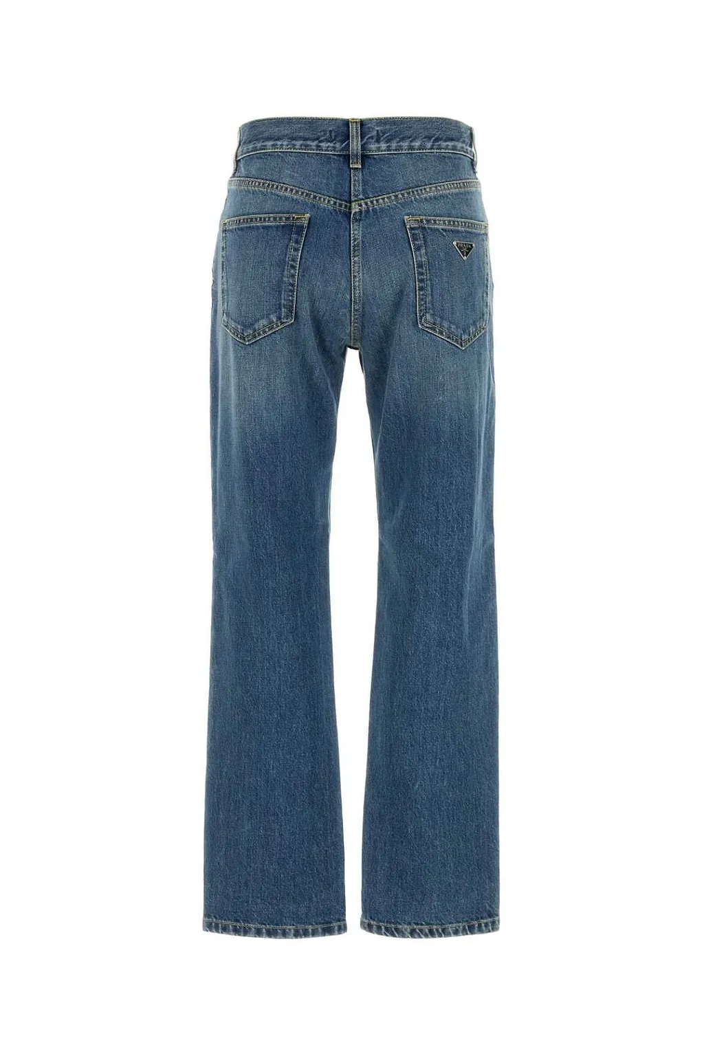 Prada Triangle-Logo Jeans