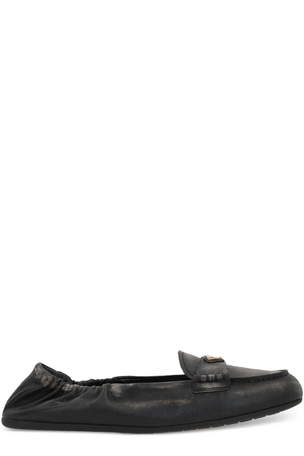Prada Triangle-Logo Loafers