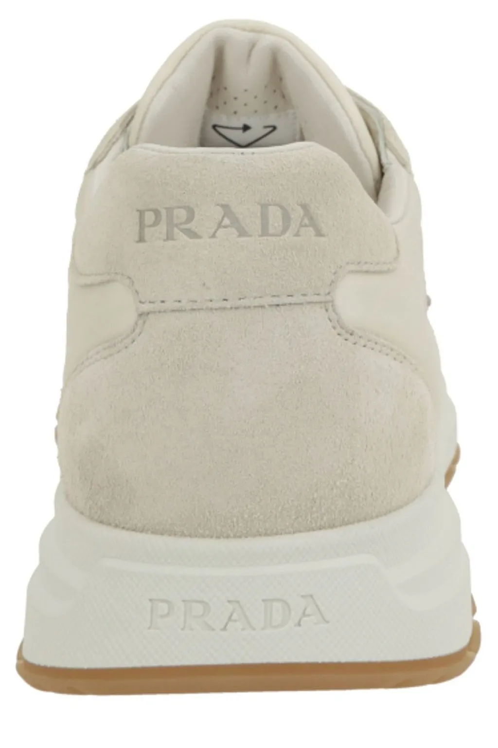 Prada Triangle-Logo Lace-Up Sneakers
