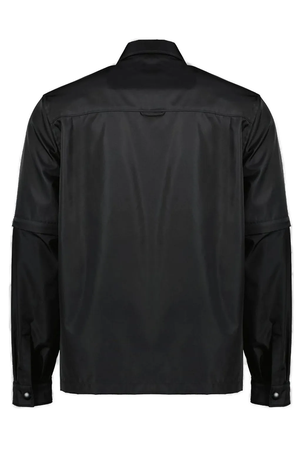 Prada Triangle-Logo Long-Sleeved Shirt