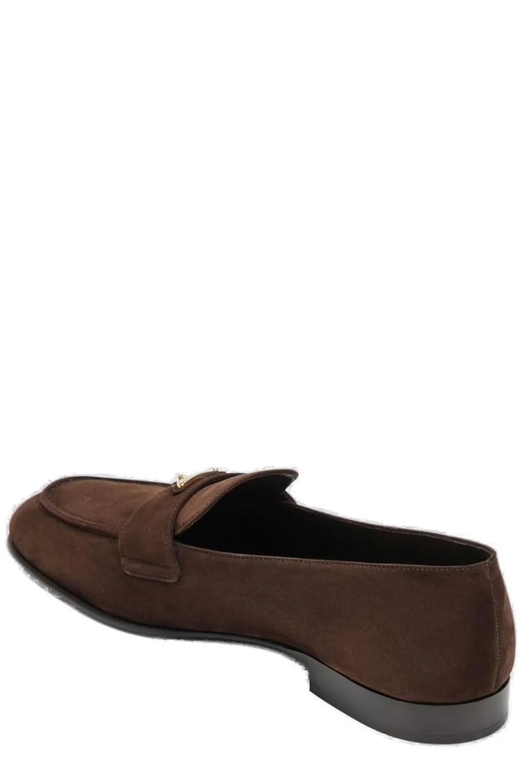 Prada Triangle-Logo Loafers